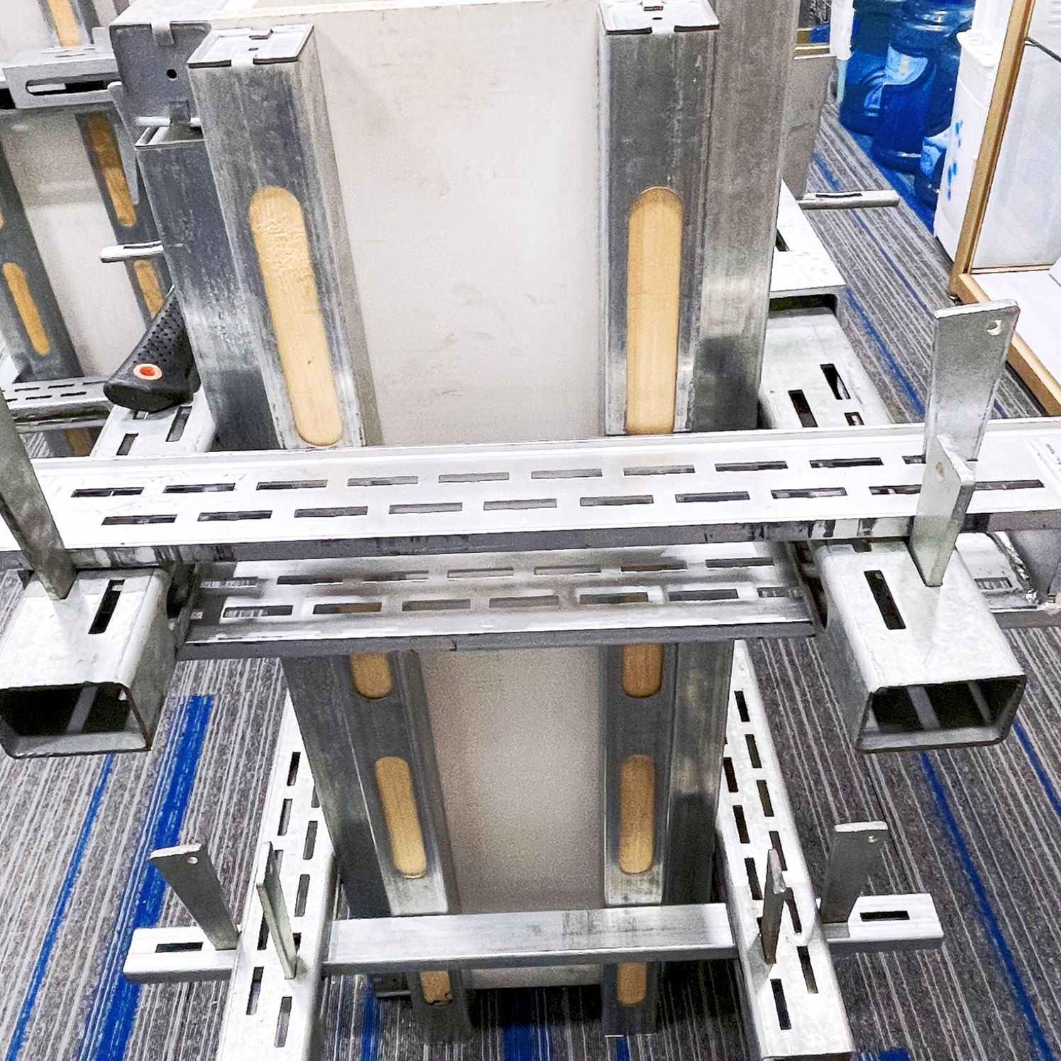 steel timber